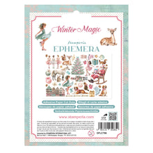 Stamperia - Winter Magic - Ephemera with Adhesive Backs