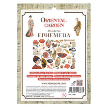Stamperia Oriental Garden Collection Ephemera with Adhesive Backs