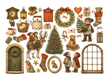 Stamperia - Silent Night - Ephemera with Adhesive Backs
