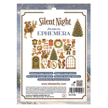 Stamperia - Silent Night - Ephemera with Adhesive Backs