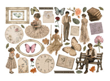 Stamperia Flowers and Poems Collection Ephemera with Adhesive Backs