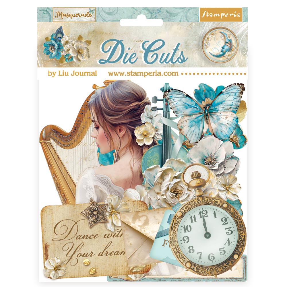 Stamperia Die Cuts - Masquerade - DFLDC111