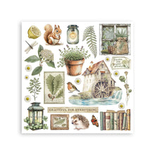 Stamperia - Herbarium Silvae Collection - Rub On Kit - Assortment - 10.16cm x 16.6cm