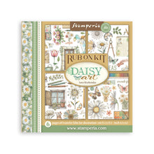 Stamperia - Daisy Art Collection - Rub On Kit - Assortment - 10.16cm x 16.6cm