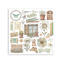 Stamperia - Daisy Art Collection - Rub On Kit - Assortment - 10.16cm x 16.6cm