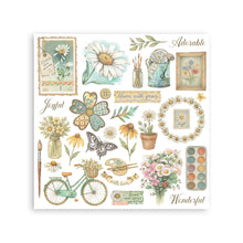 Stamperia - Daisy Art Collection - Rub On Kit - Assortment - 10.16cm x 16.6cm