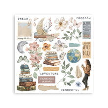 Stamperia - Secret Diary Collection - Rub On Kit - Assortment - 10.16cm x 16.6cm