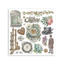 Stamperia - Gardens of Time Collection - Rub On Kit - Assortment - 10.16cm x 16.6cm