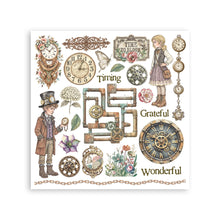 Stamperia - Gardens of Time Collection - Rub On Kit - Assortment - 10.16cm x 16.6cm