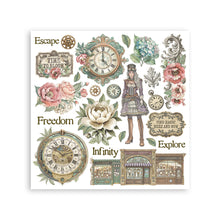 Stamperia - Gardens of Time Collection - Rub On Kit - Assortment - 10.16cm x 16.6cm