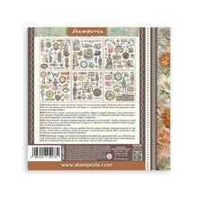 Stamperia - Gardens of Time Collection - Rub On Kit - Assortment - 10.16cm x 16.6cm