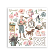 Stamperia - House of Roses Collection - Rub On Kit - Assortment - 10.16cm x 16.6cm