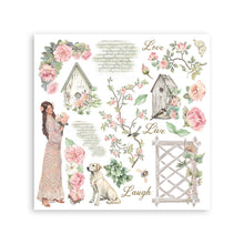 Stamperia - House of Roses Collection - Rub On Kit - Assortment - 10.16cm x 16.6cm