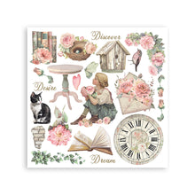 Stamperia - House of Roses Collection - Rub On Kit - Assortment - 10.16cm x 16.6cm
