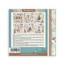 Stamperia Symphony Collection Rub On Kit Assortment – 10.16cm x 16.6cm