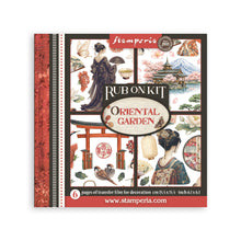 Stamperia Oriental Garden Collection Rub On Kit Assortment – 10.16cm x 16.6cm