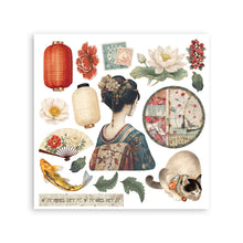 Stamperia Oriental Garden Collection Rub On Kit Assortment – 10.16cm x 16.6cm