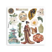 Stamperia Oriental Garden Collection Rub On Kit Assortment – 10.16cm x 16.6cm