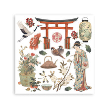Stamperia Oriental Garden Collection Rub On Kit Assortment – 10.16cm x 16.6cm
