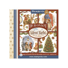 Stamperia - Silent Night - Rub On Kit Assortment – 10.16cm x 16.6cm