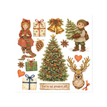 Stamperia - Silent Night - Rub On Kit Assortment – 10.16cm x 16.6cm