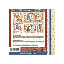 Stamperia - Silent Night - Rub On Kit Assortment – 10.16cm x 16.6cm
