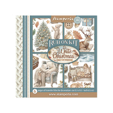 Stamperia - White Christmas - Rub On Kit Assortment – 10.16cm x 16.6cm