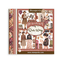 Stamperia Our Way Collection Rub On Kit Assortment – 10.16cm x 16.6cm