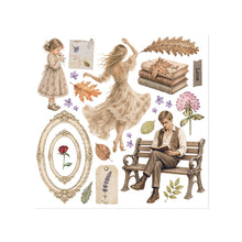 Stamperia Flowers and Poems Collection Rub On Kit Assortment – 10.16cm x 16.6cm