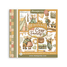 Stamperia Cozy Family Collection Rub On Kit Assortment – 10.16cm x 16.6cm