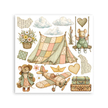 Stamperia Cozy Family Collection Rub On Kit Assortment – 10.16cm x 16.6cm