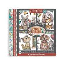 Stamperia Furry Friends 2 Rub-On Kit Assortment – 10.16 × 16.6cm
