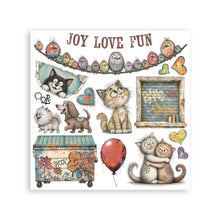 Stamperia Furry Friends 2 Rub-On Kit Assortment – 10.16 × 16.6cm