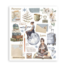 Stamperia Secret Diary Rub on Selection - 20.5x23 cm - 6 pages