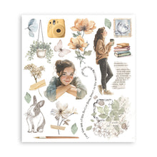 Stamperia Secret Diary Rub on Selection - 20.5x23 cm - 6 pages