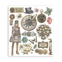 Stamperia - Gardens of Time Collection Rub on Selection - 20.5x23 cm - 6 pages