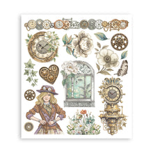Stamperia - Gardens of Time Collection Rub on Selection - 20.5x23 cm - 6 pages