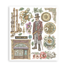 Stamperia - Gardens of Time Collection Rub on Selection - 20.5x23 cm - 6 pages
