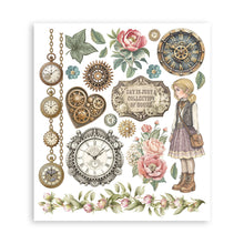 Stamperia - Gardens of Time Collection Rub on Selection - 20.5x23 cm - 6 pages