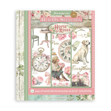 Stamperia - House of Roses Collection Rub on Selection - 20.5x23 cm - 6 pages
