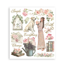 Stamperia - House of Roses Collection Rub on Selection - 20.5x23 cm - 6 pages