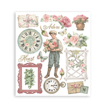 Stamperia - House of Roses Collection Rub on Selection - 20.5x23 cm - 6 pages