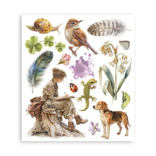 Stamperia - All Around Collection Large Rub on Selection - 20.5x23 cm - 6 pages