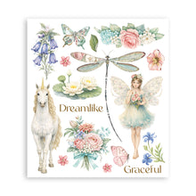 Stamperia - Wonderland Collection Large Rub on Selection - 20.5x23 cm - 6 pages