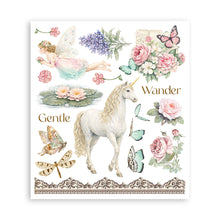 Stamperia - Wonderland Collection Large Rub on Selection - 20.5x23 cm - 6 pages