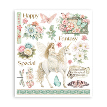 Stamperia - Wonderland Collection Large Rub on Selection - 20.5x23 cm - 6 pages