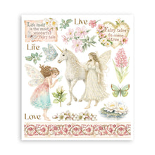 Stamperia - Wonderland Collection Large Rub on Selection - 20.5x23 cm - 6 pages