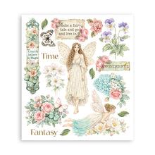 Stamperia - Wonderland Collection Large Rub on Selection - 20.5x23 cm - 6 pages