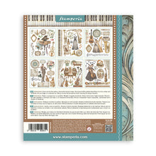 Stamperia Symphony Collection Large Rub On Selection – 20.5 x 23cm – 6 Pages