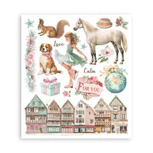 Stamperia - Winter Magic - Large Rub On Selection – 20.5 x 23cm – 6 Pages